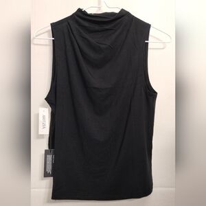 Cowl-neck tank